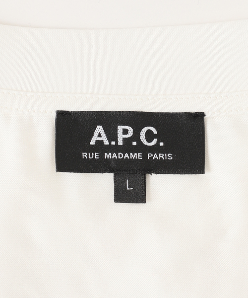 A.P.C.（アーペーセー）の「【A.P.C. / アーペーセー】別注 オーバーサイズ ロゴプリント Tシャツ（Tシャツ/カットソー・メンズ・ブルー系その他/コバルトブルー/グリーン/ネイビー/オレンジ/ブラック/ホワイト/チャコールグレー・LARGE/X-LARGE/SMALL/MEDIUM）」の11枚目の写真