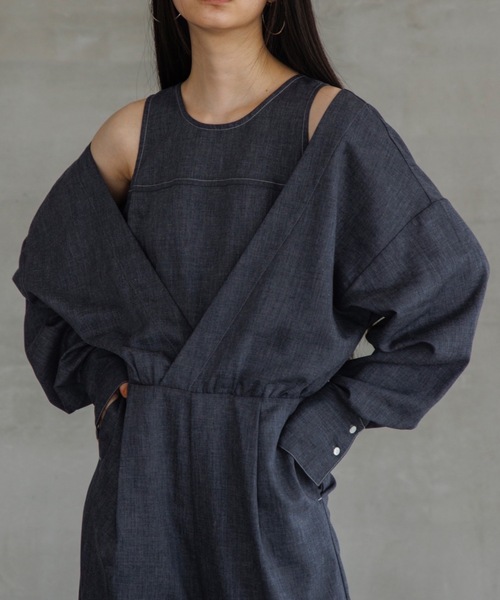 TENTO（テント）の「2WAYオールインワン（サロペット/オーバーオール