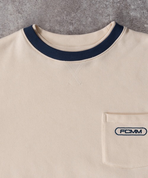 FCMM(エフシーエムエム)の「【日本限定アイテム】PIPING CREWNECK SWEAT/パイピングクルーネックスウェット(スウェット・メンズ・ブラック/オリーブ/アイボリー・LARGE/MEDIUM)」の15枚目の写真