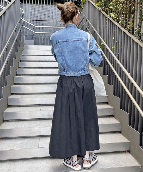 Spick & Span（スピックアンドスパン）の「ベアワンピース（ワンピース・レディース・ブラック/ベージュ・FREE）」の6枚目の写真