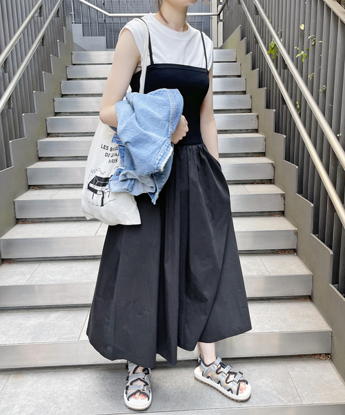 Spick & Span（スピックアンドスパン）の「ベアワンピース（ワンピース・レディース・ブラック/ベージュ・FREE）」の17枚目の写真