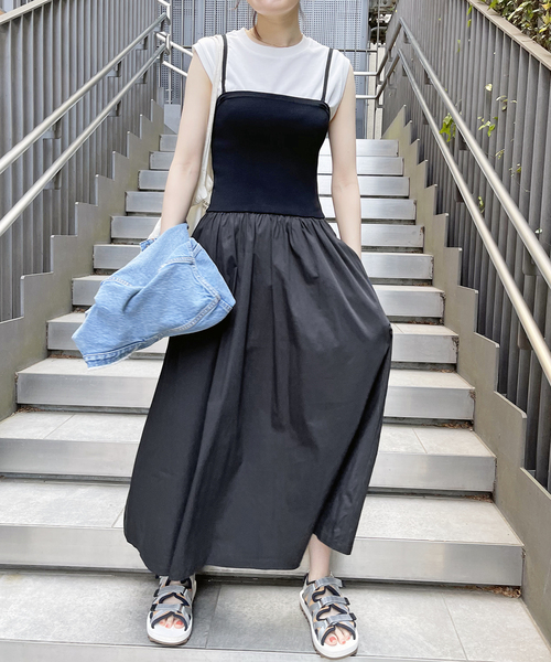 Spick & Span（スピックアンドスパン）の「ベアワンピース（ワンピース・レディース・ブラック/ベージュ・FREE）」の13枚目の写真