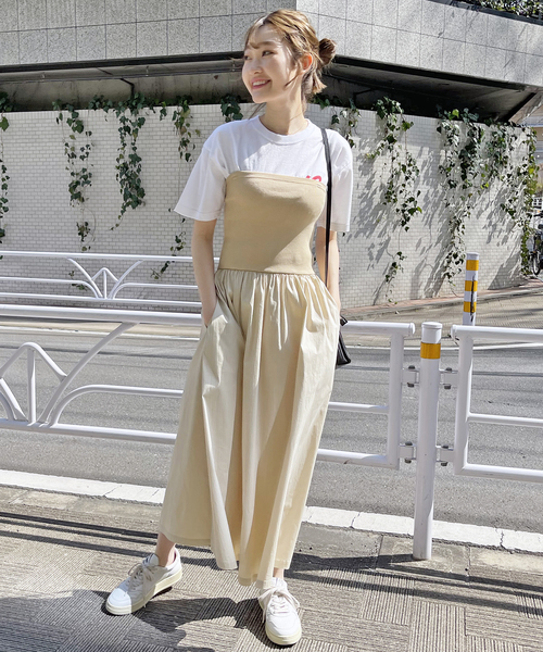 Spick & Span（スピックアンドスパン）の「ベアワンピース（ワンピース・レディース・ブラック/ベージュ・FREE）」の18枚目の写真