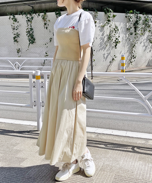 Spick & Span（スピックアンドスパン）の「ベアワンピース（ワンピース・レディース・ブラック/ベージュ・FREE）」の16枚目の写真