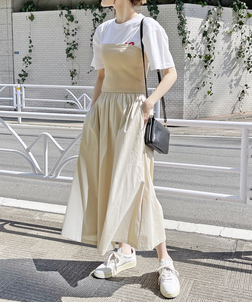 Spick & Span（スピックアンドスパン）の「ベアワンピース（ワンピース・レディース・ブラック/ベージュ・FREE）」の11枚目の写真