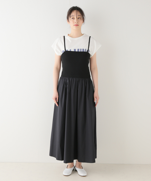 Spick & Span（スピックアンドスパン）の「ベアワンピース（ワンピース・レディース・ブラック/ベージュ・FREE）」の14枚目の写真