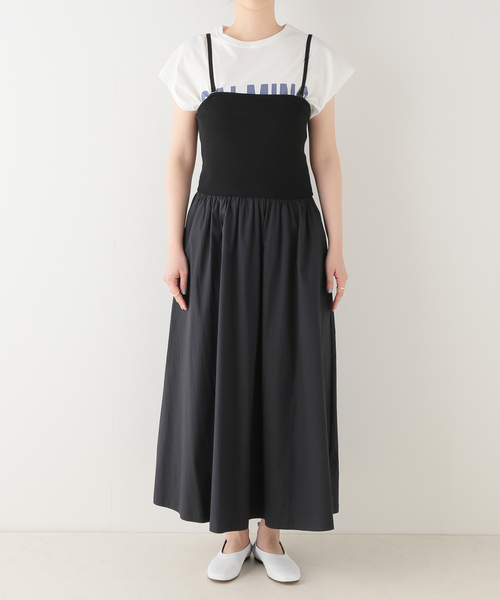 Spick & Span（スピックアンドスパン）の「ベアワンピース（ワンピース・レディース・ブラック/ベージュ・FREE）」の21枚目の写真