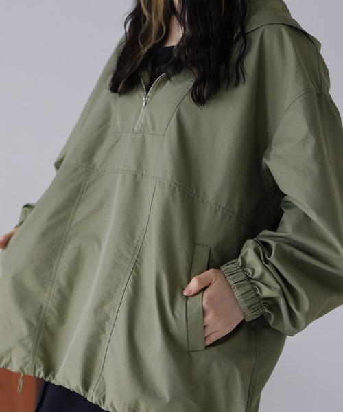 セール】ナイロンアノラックパーカー（パーカー）｜hellam（へラム）の