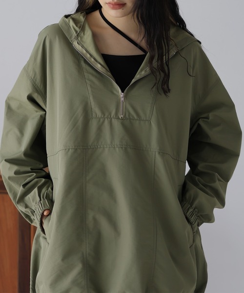 セール】ナイロンアノラックパーカー（パーカー）｜hellam（へラム）の