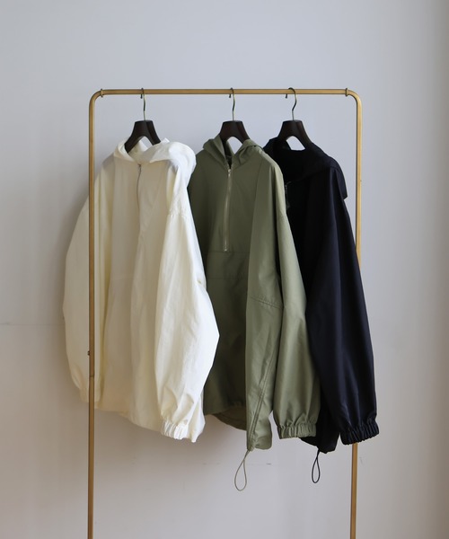 セール】ナイロンアノラックパーカー（パーカー）｜hellam（へラム）の