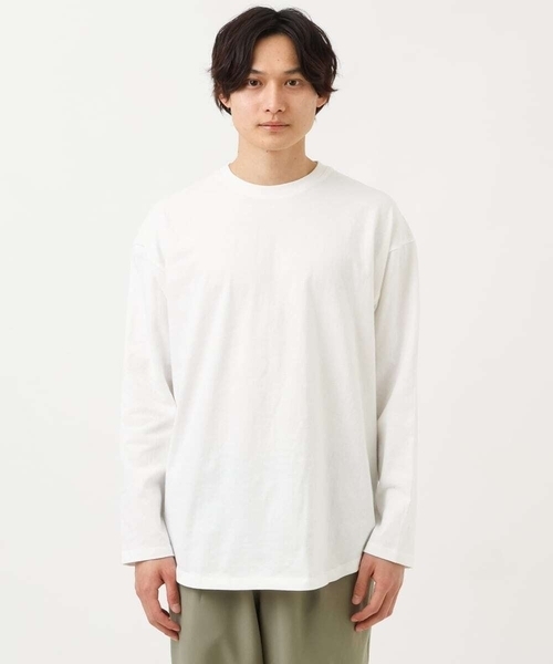 a.v.v（アーヴェヴェ）の「レイヤードカットソー付きVネックニットベスト（ベスト・メンズ・チャコールグレー/ライトブルー/ベージュ・44/46/48/50）」の22枚目の写真