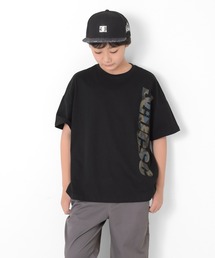 GLAZOS | 【DC】縦ロゴプリントビッグ半袖Tシャツ(Tシャツ/カットソー)
