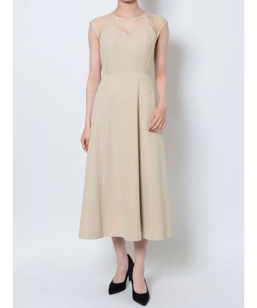 LAGUNAMOON（ラグナムーン）の「LADYレーストップベアドレス（ドレス・レディース・ネイビー/ベージュ・SMALL/MEDIUM）」の16枚目の写真