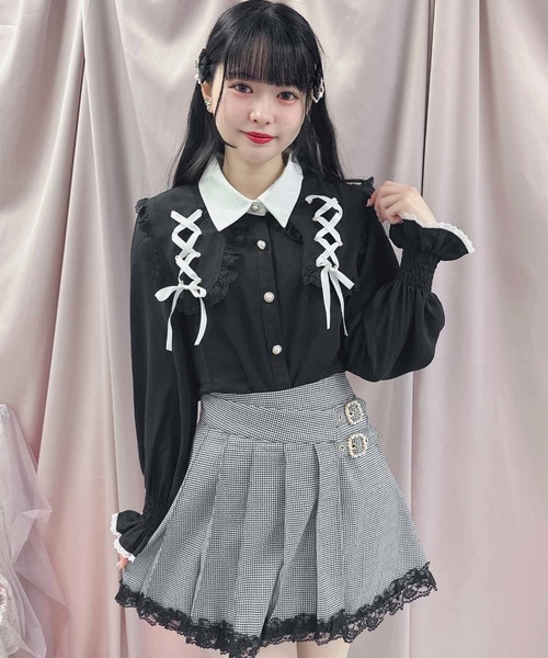 ROJITA（ロジータ）の「ラッププリーツ台形スカパン（その他パンツ・レディース・ピンク/グレー/ブラック・FREE）」の20枚目の写真