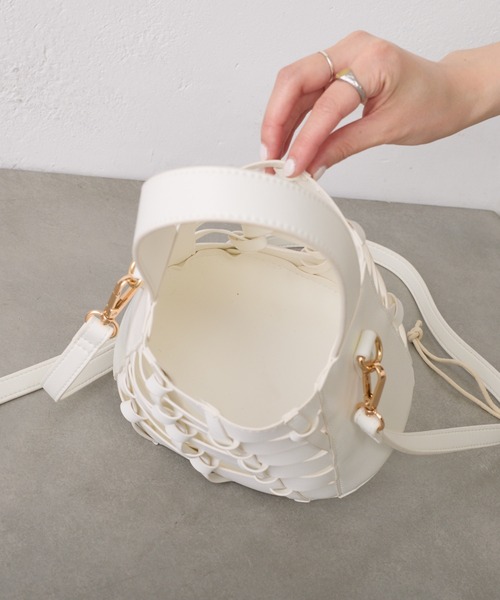 Pal collection（パルコレクション）の「メッシュバック（トートバッグ・レディース・サックスブルー/ブラウン/ホワイト/ブラック・FREE）」の19枚目の写真