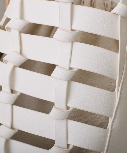 Pal collection（パルコレクション）の「メッシュバック（トートバッグ・レディース・サックスブルー/ブラウン/ホワイト/ブラック・FREE）」の17枚目の写真