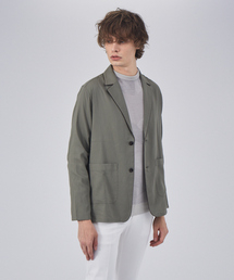 Plantation オリーブグリーン テーラードジャケット カーキ