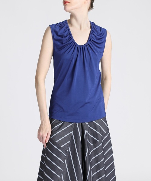 【美品】Paul Smith ポールスミス　ノースリーブ　　個性的 Paul Smith（ポールスミス）の「ウィメンズ ノースリーブ