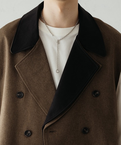 epnok(エプノック)の「ダブルレイヤードジレベスト(ベスト・メンズ・ブラック/カーキ/ベージュ・SMALL/MEDIUM/LARGE)」の18枚目の写真