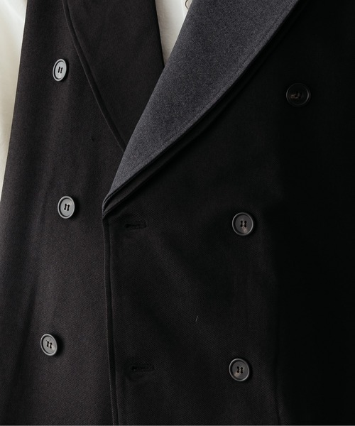 epnok(エプノック)の「ダブルレイヤードジレベスト(ベスト・メンズ・ブラック/カーキ/ベージュ・SMALL/MEDIUM/LARGE)」の12枚目の写真