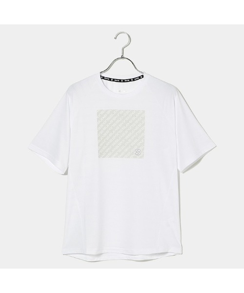 SKINS(スキンズ)の「SKINS(スキンズ)吸水プリントTシャツ(Tシャツ/カットソー・メンズ・ブラック/ブルー/ホワイト・50/48/46)」の4枚目の写真
