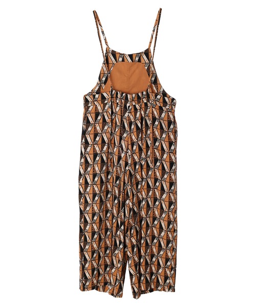 セール】KBF アフリカ柄サロペット（サロペット/オーバーオール