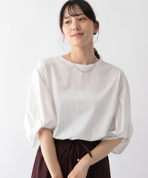 Luu です。 GLOBAL WORK（グローバルワーク）の「快適袖ねじりプルオーバー/177530