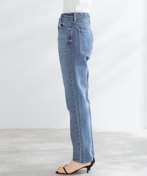 URBAN RESEARCH ROSSO WOMEN（アーバンリサーチ　ロッソ）の「NEEDBY heritage　JENNY STRAIGHT（デニムパンツ・レディース・ブルー・26/24/25）」の9枚目の写真