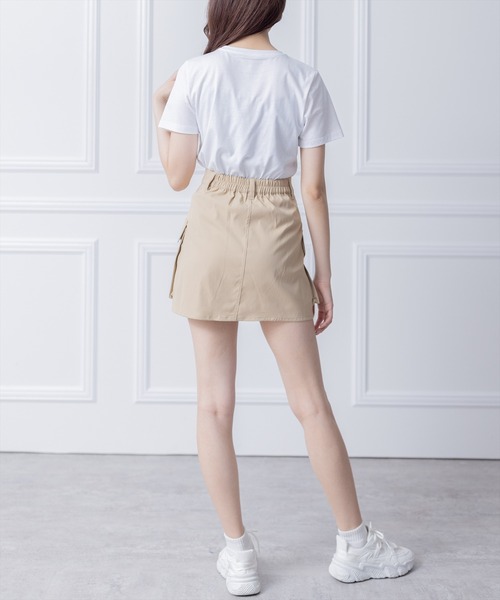 clear（クリア）の「フラップポケットミニスカート≪2024SS