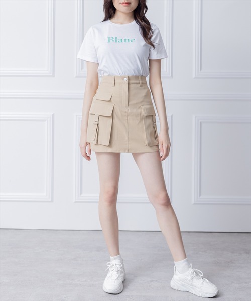 clear（クリア）の「フラップポケットミニスカート≪2024SS
