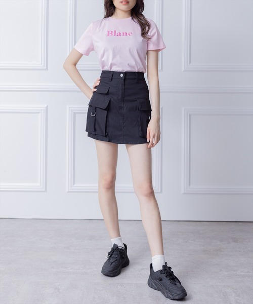 clear(クリア)の「フラップポケットミニスカート≪2024SS≫(スカート・レディース・ベージュ/ブラック/カーキ/ピンク・S/M)」の20枚目の写真