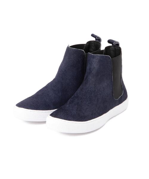 Another Edition（アナザーエディション）の「◆MADE IN HEAVENサイドゴアスニーカー/◆made/i/H SIDE GOA SNK◆（スニーカー・レディース・ブラック/その他1/ネイビー・22.5cm/23.5cm/24.5cm）」の2枚目の写真