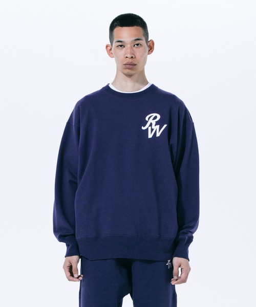 ROTTWEILER（ロットワイラー）の「RW SWEATER（スウェット・メンズ・ネイビー/ブラック・L/XL/S/M）」の2枚目の写真