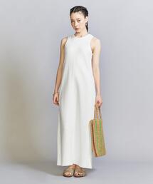 BEAUTY&YOUTH UNITED ARROWS | コットン ダブルフェイス マキシワンピース -ウォッシャブル-(ワンピース)