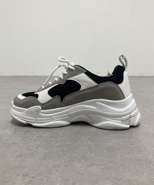 COLONY 2139（コロニートゥーワンスリーナイン）の「厚底スニーカー（スニーカー・レディース・ブラック/ブラック系その他/ホワイト・SMALL/MEDIUM/LARGE）」の6枚目の写真