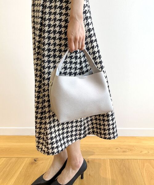 OPAQUE.CLIP（オペークドットクリップ）の「◆【軽量/2WAY】合皮ミニワンショルダーバッグ（ショルダーバッグ・レディース・ピンク系/グレー/ブラック・00）」の10枚目の写真