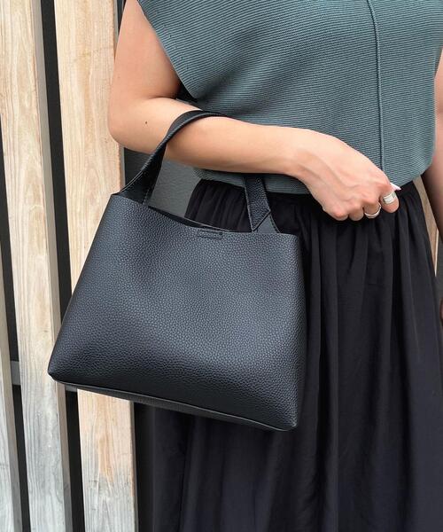 OPAQUE.CLIP（オペークドットクリップ）の「◆【軽量/2WAY】合皮ミニワンショルダーバッグ（ショルダーバッグ・レディース・ピンク系/グレー/ブラック・00）」の7枚目の写真