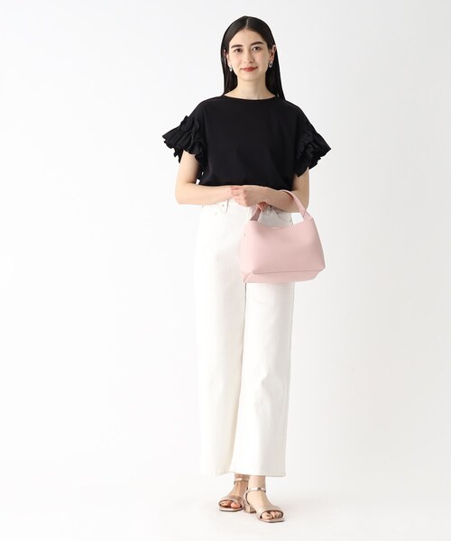 OPAQUE.CLIP（オペークドットクリップ）の「◆【軽量/2WAY】合皮ミニワンショルダーバッグ（ショルダーバッグ・レディース・ピンク系/グレー/ブラック・00）」の8枚目の写真