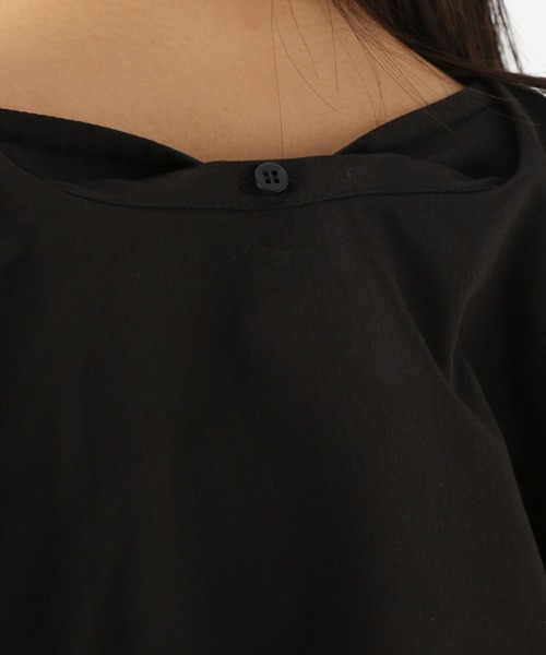 niko and...（ニコアンド）の「ラッフルカラー２WAYフレアブラウス（シャツ/ブラウス・レディース・オフホワイト/チャコール/ラベンダー・MEDIUM/LARGE）」の21枚目の写真