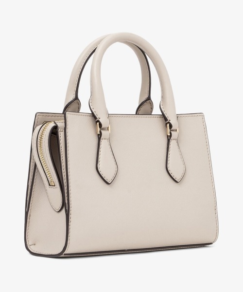MICHAEL KORS ハンドバッグ ベージュ/ブラック マイケルコース ハンドバッグ ベージュ 2way ショルダーバッグ