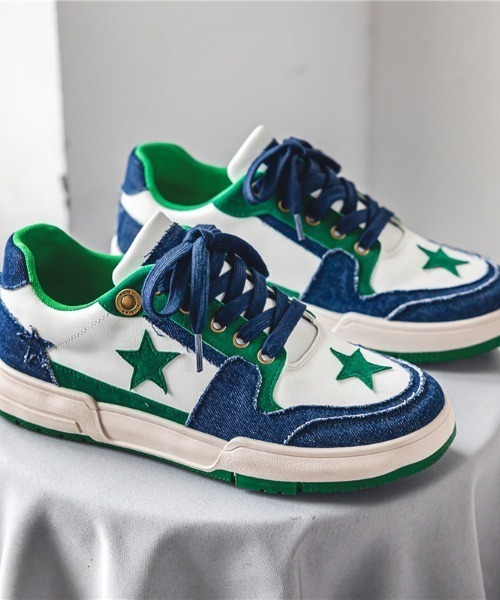 MGV（エムジーヴィー）の「スターデニムスニーカー（スニーカー・メンズ・グリーン/ブルー・MEDIUM/LARGE/X-LARGE）」の20枚目の写真
