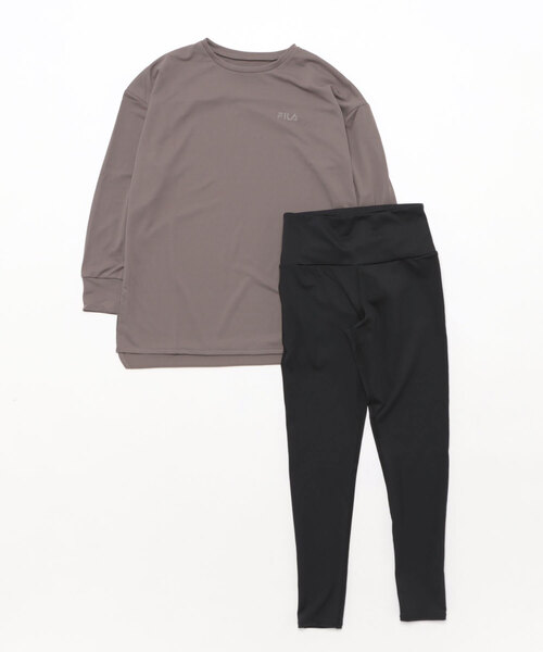 FILA 2点セット セール】【FILA:フィラ】レディース水陸両用フィットネスウェア2