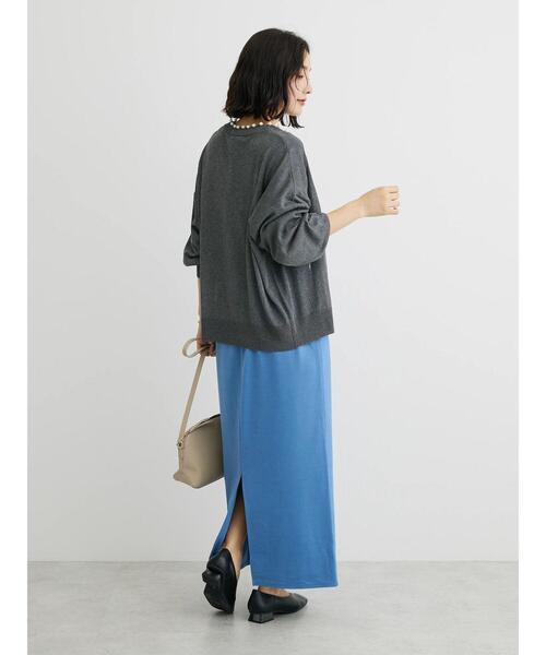 ELENCARE DUE（エレンカーレデュエ）の「・ELENCARE　DUEパールツキシアーカーディガン（カーディガン/ボレロ・レディース・ブラック/ブラウン/グレー/ボルドー/ライトベージュ・FREE）」の15枚目の写真