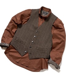 MEN'S BIGI | ＜LANIFICIO ROMA＞ジャカードジャージベスト(ベスト)