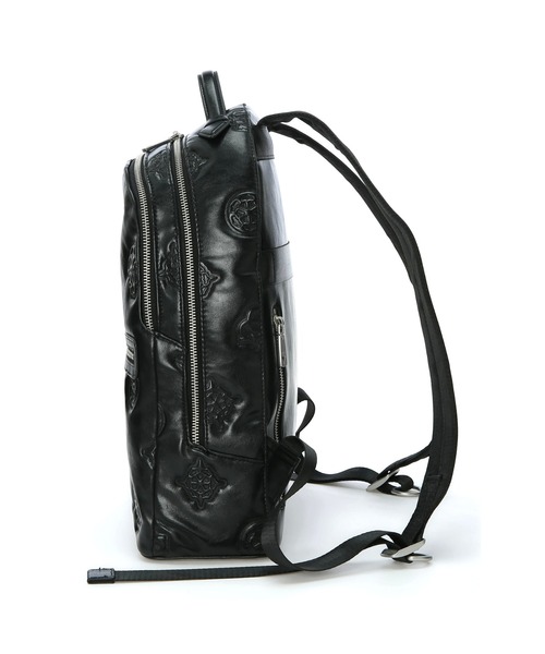 Guess（ゲス）の「PUFFED PEONY Backpack（バックパック/リュック・メンズ・ブラック・ONE SIZE）」の3枚目の写真