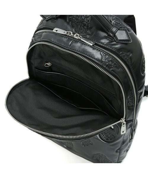 Guess（ゲス）の「PUFFED PEONY Backpack（バックパック/リュック・メンズ・ブラック・ONE SIZE）」の5枚目の写真