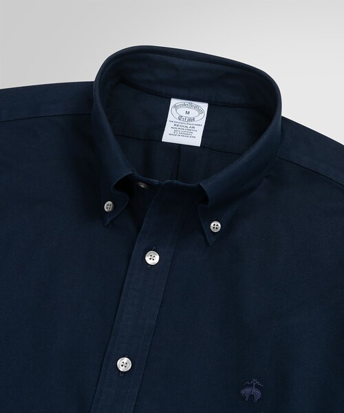 BROOKS BROTHERS(ブルックスブラザーズ)の「ロングスリーブ GFロゴ カジュアルシャツ Regular Fit(シャツ/ブラウス・メンズ・ネイビー/バーガンディー/レッド/ベージュ/ライトパープル・SMALL/LARGE/MEDIUM/X-LARGE/X-SMALL)」の8枚目の写真