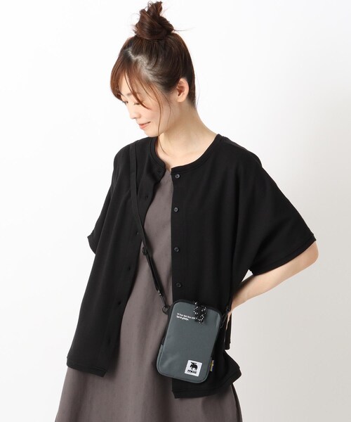 one'sterrace(ワンズテラス)の「◆moz スマホショルダー フィーチャー(ショルダーバッグ・レディース・ナチュラル/ブラック/ライトグレー系9・99)」の11枚目の写真