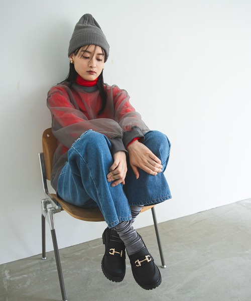 bohmal（ボマール）の「ベロアソックス（ソックス/靴下・レディース・ブルー/グレー/ブラック/ボルドー・MEDIUM）」の11枚目の写真