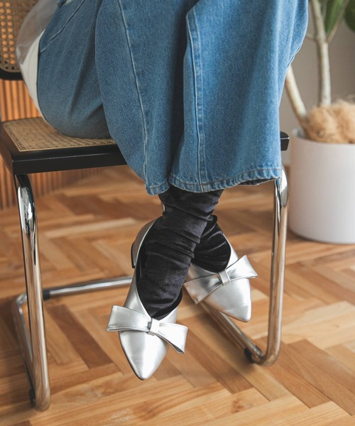 bohmal（ボマール）の「ベロアソックス（ソックス/靴下・レディース・ブルー/グレー/ブラック/ボルドー・MEDIUM）」の13枚目の写真